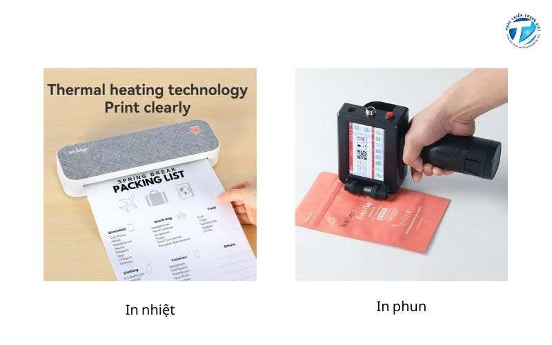 Phân loại máy in mini A4 cầm tay phổ biến 